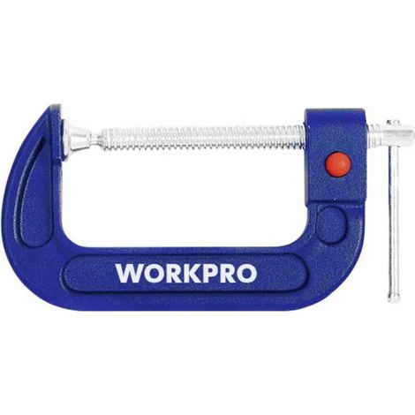 Werkzeugklemme WorkPro wp232023 max Breite 100 mm Reichweite 100 mm