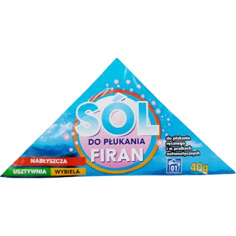 Suavizante de sal para cortinas blancas y de color, 40 g (1/2)