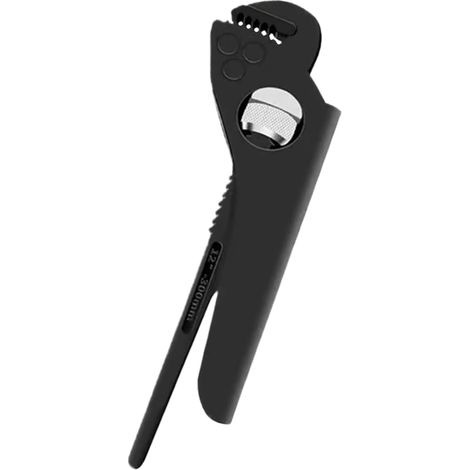 Pince à tuyaux d'eau - Pince de tuyau réglable - Outils de plomberie - Pince de réparation antidérapante pour connexions, écrous, chauffage d'eau, agriculture, lavabo, construction, ferme (1/5)