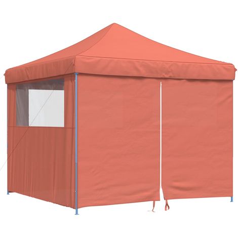 Maison Exclusive - Partyzelt Faltbar Pop-Up mit 4 Seitenteilen Te