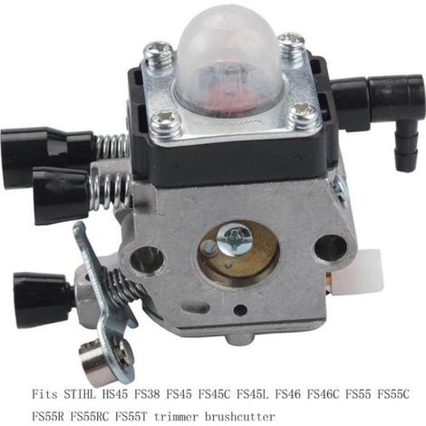 Carburateur Compatible Stihl HS45, FS38, FS46, FS55, KM55 – C1Q-S97, C1Q-S186 (1/4)