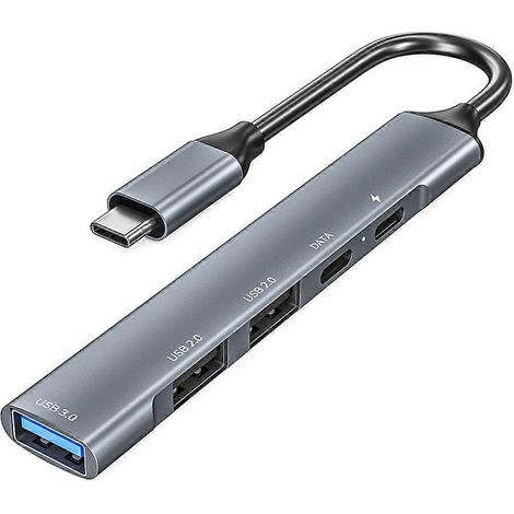 USB-C 3.0 Hub für MacBook-Laptops, Android-Smartphones, PD-Schnellladung, USB-Verlängerungskabel, USB-C 3.0 Adapter (1/5)