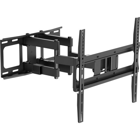 Support mural universel pour téléviseur Cabletech 32"-80", réglage vertical et horizontal (1/5)
