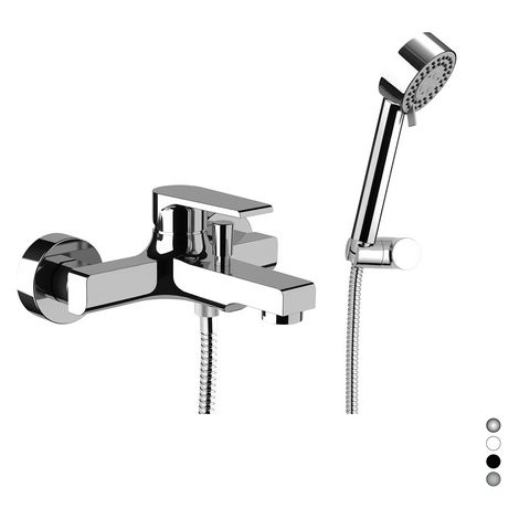 MONOCOMANDO VASCA ESTERNO CON ACCESSORI LINEA ARTIC- Cromo- MARIA- pezzi 1