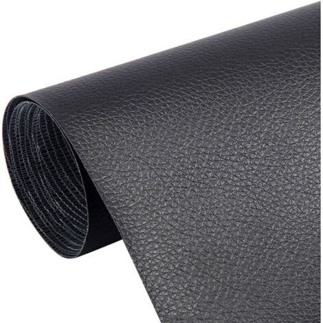 Patch en cuir auto-adhésif 20 x 30cm – Lot de 5 pièces – Cuir artificiel durable – Résistant au frottement – Pour sièges et canapés (1/5)
