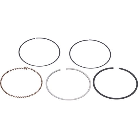 5Pcs jeu de segments de piston en fer, accessoires de remplacement pour générateur 168F et lisseuse, épaisseur 1mm (1/5)