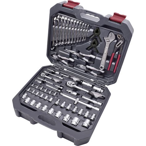 KRAFWERK Basic-Line 1/2 1/4 Set di utensili universali - 243 pezzi - 204.106.600 (1/5)