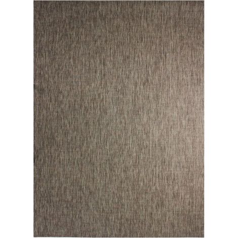 NAROSKI - Tapis scintillant pour intérieur-extérieur marron 160x230 (1/5)