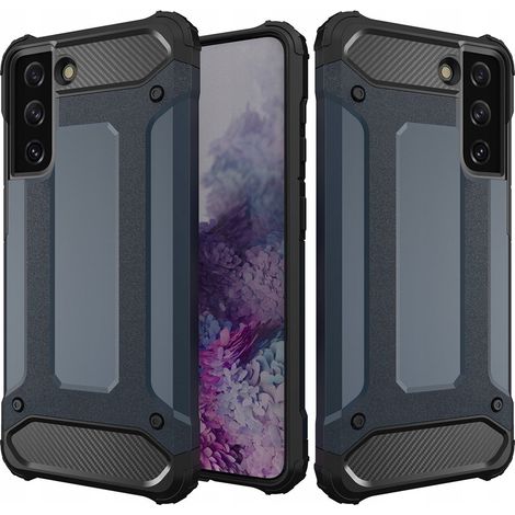 Custodia ibrida rinforzata per Samsung Galaxy S23+, colore blu. (1/5)