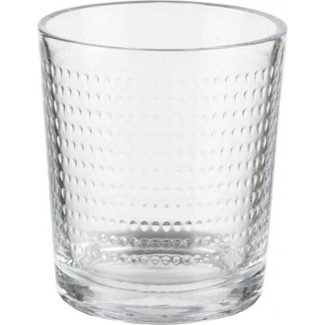 Lot de 6 verres à eau dots 260ml 79064 vivalto