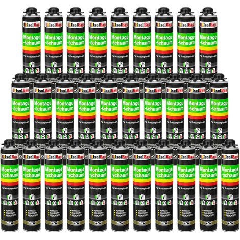IsolBau Pistol Mounting Foam B2 Montageschaum 30 x 750 ml (1/5)