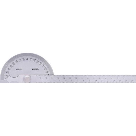 Squadrine con goniometro, lunghezza 220 mm