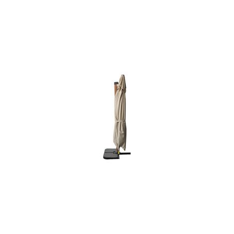 C OMBRELLONE DEC ALL LEGNO KING CAPRI 4X4M SABBIA