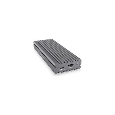 Case ICY BOX grigio per SSD M.2, modello IB-1817M-C31