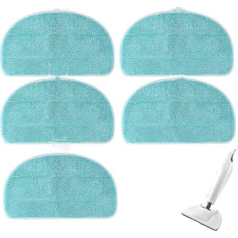 5 pièces de tampons de rechange pour nettoyeur vapeur, compatibles avec Leifheit CleanTenso Power 2,0 (1/5)