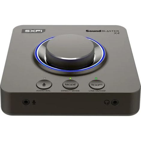 CREATIVE SOUND BLASTER X4 DAC SUPER X-FI 7.1 USB