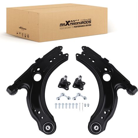 2x Brazo Suspensión Delantero Izquierdo y Derecho for Audi Seat Skoda VW Nuevo (1/5)