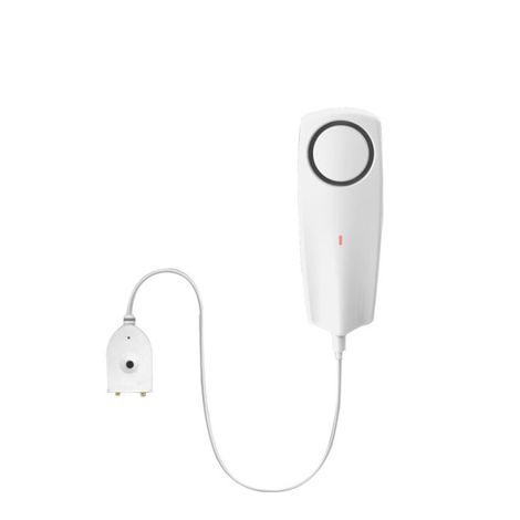 Detecteur de Fuite d'eau-Détecteur Inondation Alarme Eau Détecteurs d'eau sans Fil avec Alarme sonore et Lumineuse,Blanc (1/5)