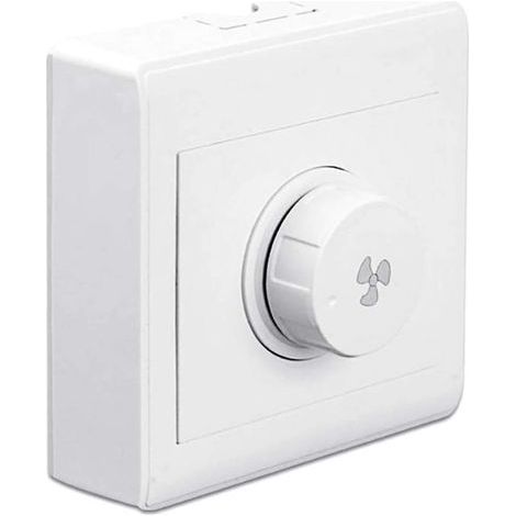 86 Type Réglage du Ventilateur de Plafond Régulateur de Vitesse en continu Interrupteur Mural 220V 10A pour gradateur 15-300W (1/5)