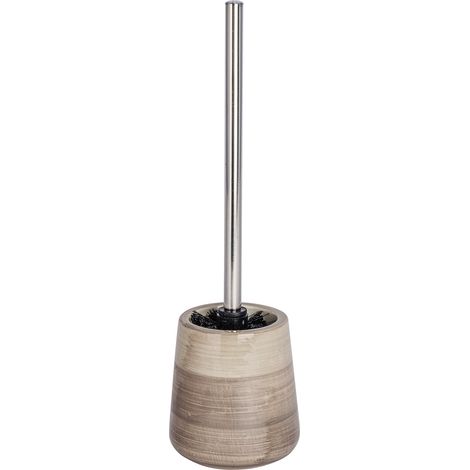 Wenko 22645100 Pottery portascopino in ceramica sabbia/beige 12,5 x 12,5 x 39,5 cm (lu x la x a) (1/4)