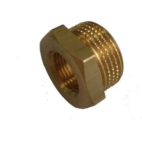 Racord de laton 3/4 m x 3/8 h