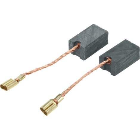 vhbw 2x balais charbon 6 x 8x 13 mm remplace Rupes 47.105, 8051499567651, 47.105/10, BA215 pour moteur