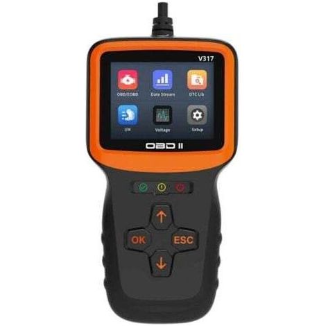 Obd2 Valise Diagnostic Auto, Obd2 Diagnostic Français Lecteur De Véhicule pour Tous Les Véhicules Après 2000, Lecteur De Défauts avec Toutes Les Fonctionnalités Obdii (1/4)