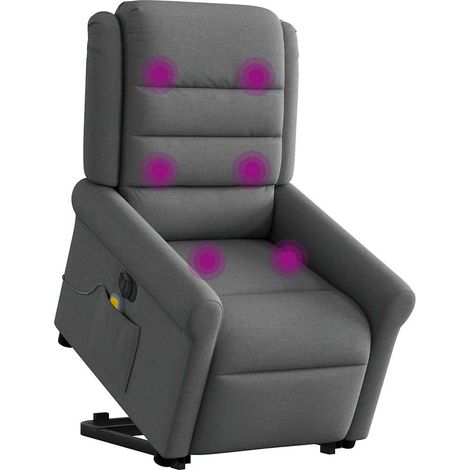 Maison Exclusive - Sillón de masaje eléctrico reclinable elevable