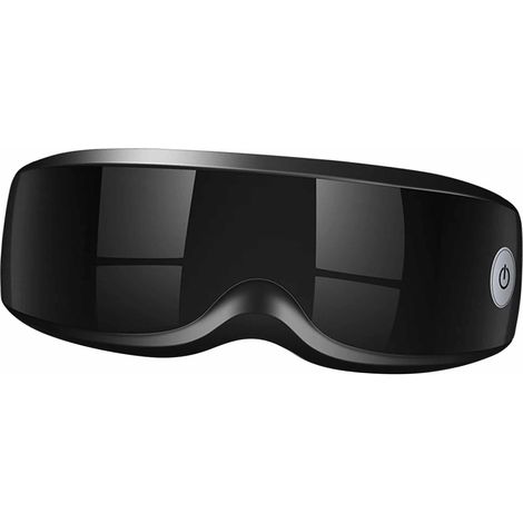 Appareil de massage oculaire vibrant, réduit la fatigue, favorise la circulation, commande tactile, rechargeable. (1/4)