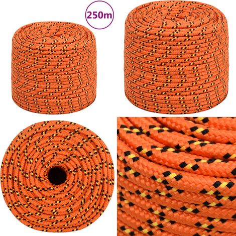 Bootsseil Orange 8 mm 250 m Polypropylen - Bootsseil - Schiffsseil - Polyesterseil - Leinen - Marineleine - Home & Living (1/5)