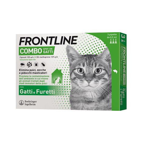 FRONTLINE COMBO GATTI 3 PIPETTE- FRONTLINE- 1,0 pz