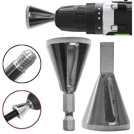 Entgraten von Legierungen, Außenpolieren, Bolzen- und Mutternbohrer, Werkzeug zum Entfernen von Graten-Tripod Chamferer