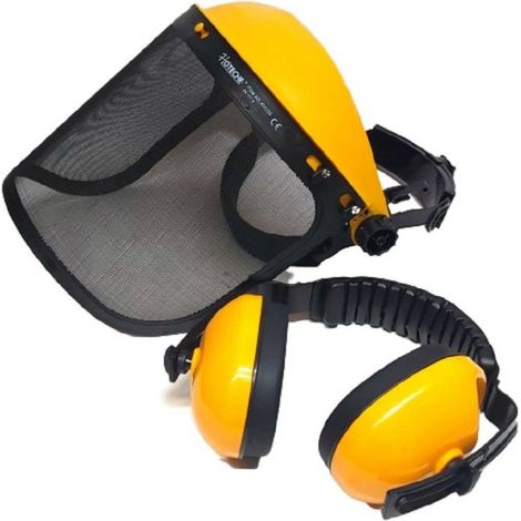 Masque De Protection En Maille Ajustable Pour Débroussailleuse 435320 (1/5)