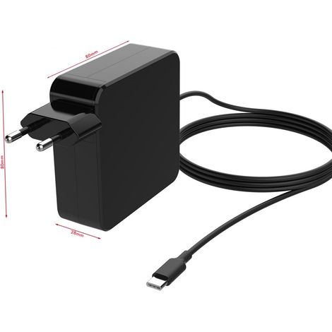 Cargador Universal Leotec Notebook 90W Type-C/ 1x USB-C/ 4.5A