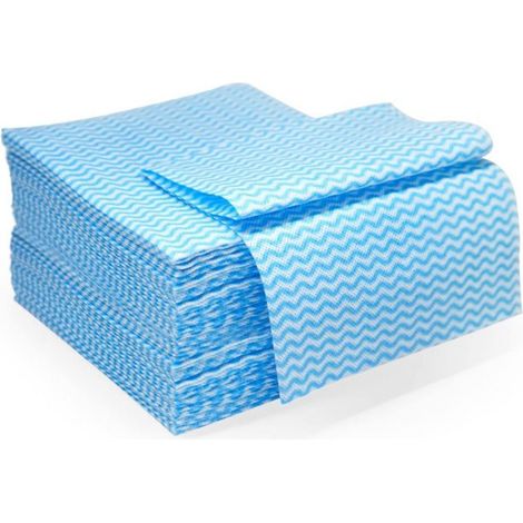 Lot de 25 ou 75 chiffons de nettoyage réutilisables, essuie-tout, lingettes de nettoyage ménager, chiffons multi-usages à séchage rapide, lingettes résistantes pour la cuisine, 36 x 40 cm (1/5)