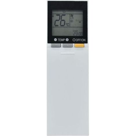 Cyslmuk – Télécommande de remplacement pour climatiseur MSZ-SF50VE SG15C – Matériau ABS durable – Entièrement fonctionnelle – Taille 19,562 cm (1/5)