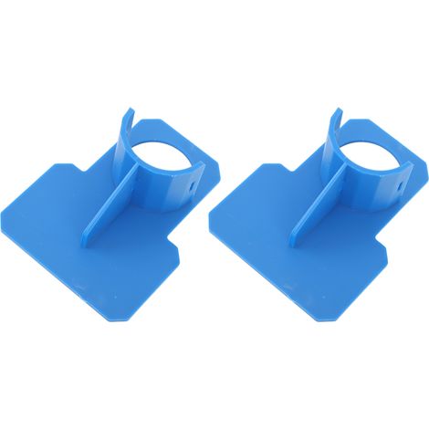 Lot de 2 supports de tuyau pour piscine hors sol, accessoires pour piscine hors sol, bleu (1/5)