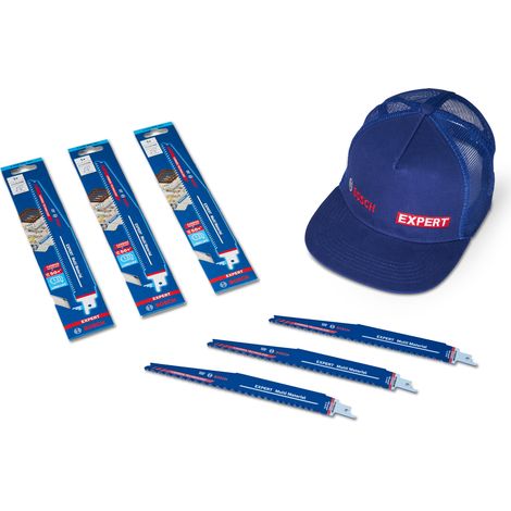 Bosch Professional Sägeblatt + EXPERT Schildmütze 061599765M (1/5)