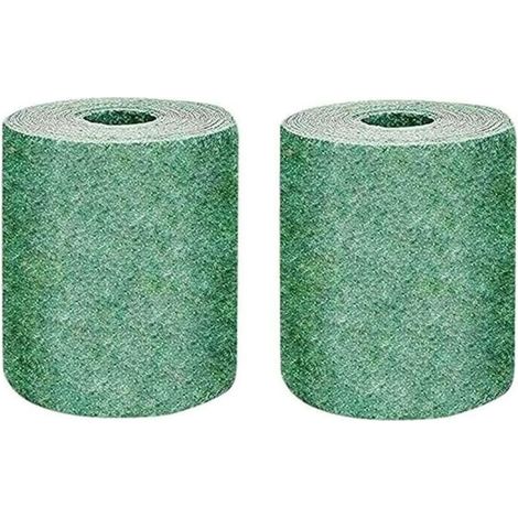 Rouleau de tapis de semences de gazon. tapis de culture d'herbe biodégradable 10FT. tapis de semences de gazon engrais jardin pique-nique jardinage tapis de plantation de pelouse 20 × 300cm (1/5)