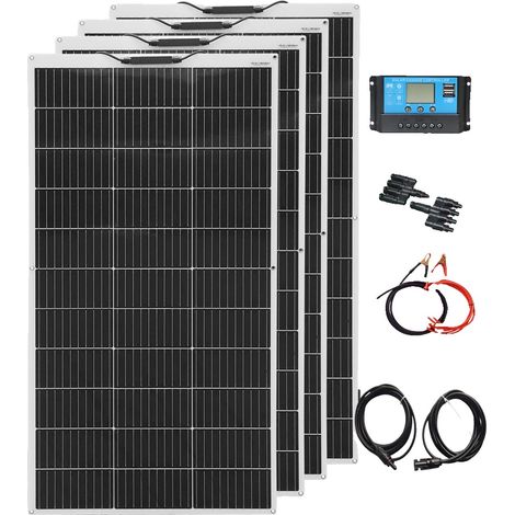 Kit de panneaux solaires, haute efficacité, solutions énergétiques polyvalentes, kit de panneau solaire de 480w (1/2)