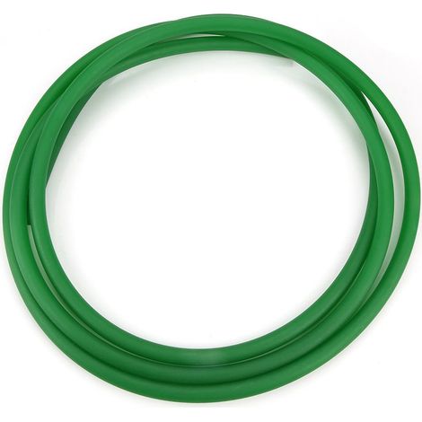 Green Rough Surface PU Polyurethane Round Belt for Drive Transmission(12mm3m)