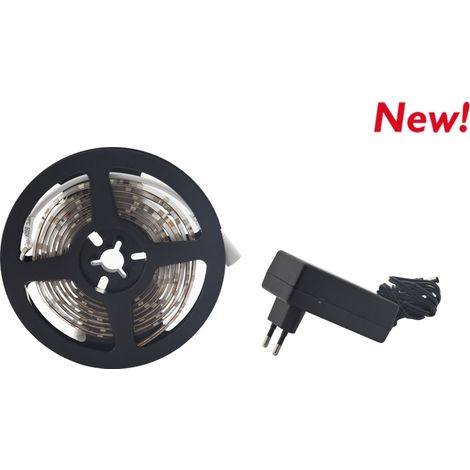 KIT NASTRO 150 LED 500CM 12V 4000K ALIMENTATO
