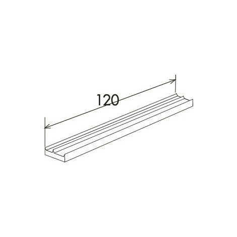 First Plast – Raccord pour gouttière en PVC 16 mm – Joint Bi-System pour étanchéité efficace – Assemblage des profilés et jonctions