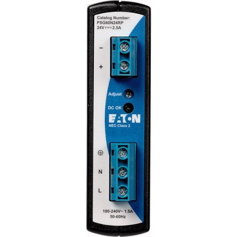 Alimentation,monoph,85 264VAC,24VDC/2,5A 000172890 EATON PSG60N24RP (1/2)