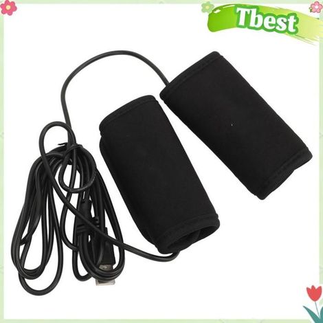 Tbest Housse de protection pour poignées chauffantes de moto DC5V moto moto poignee Sans interrupteur de contrôle de température (1/5)