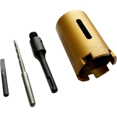 Diamantbohrkrone 82mm, Dosenbohrer, SDS Plus, für Mauerwerk, Beton (1/5)