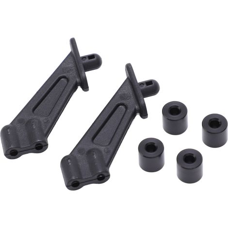 Support Aileron Arrière RC Noir Plastique Haute Résistance - Compatible ZD Racing DBX10 7531 1/10 (1/5)