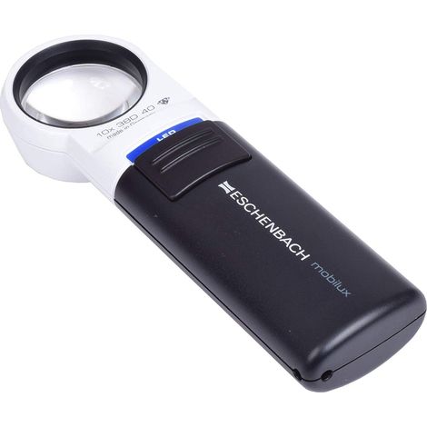 Eschenbach Mobilux LED lupa iluminada antracita blanco