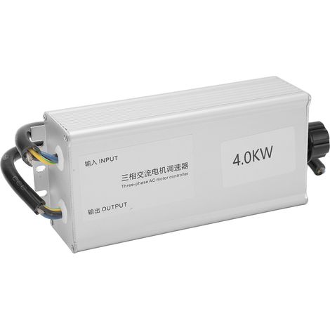 Variateur de vitesse sans palier pour ventilateur triphasé haute puissance 380V 4KW, contrôleur de moteur AC.