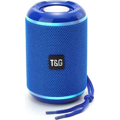 Enceinte Bluetooth TG-291 (5 W - 1200 mAh - Bleue) (1/3)